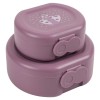 Set van 2 snackdoosjes - Snack box with clip - Mrs. Peacock